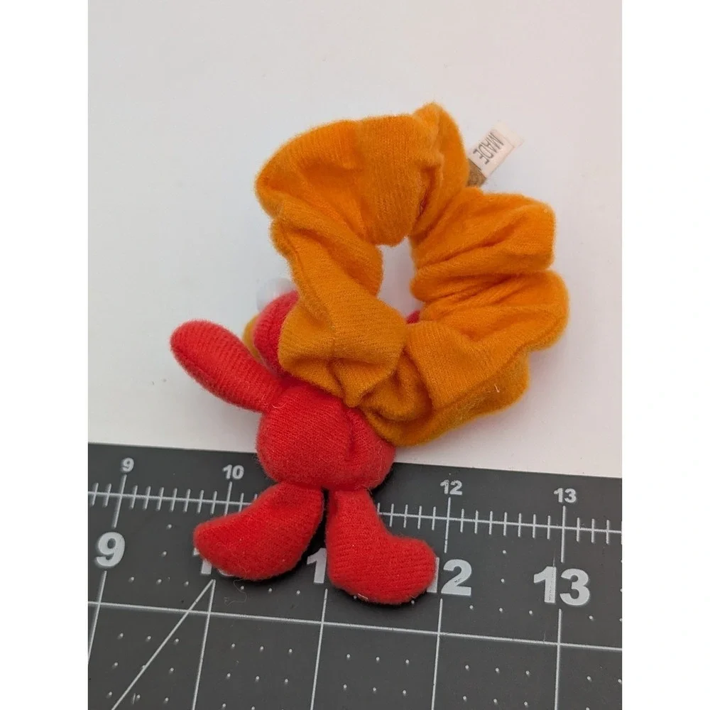 Henson Muppets Elmo Hair Tie Scrunchy Band Plush 3 Inch Stuffed Animal Toy‎